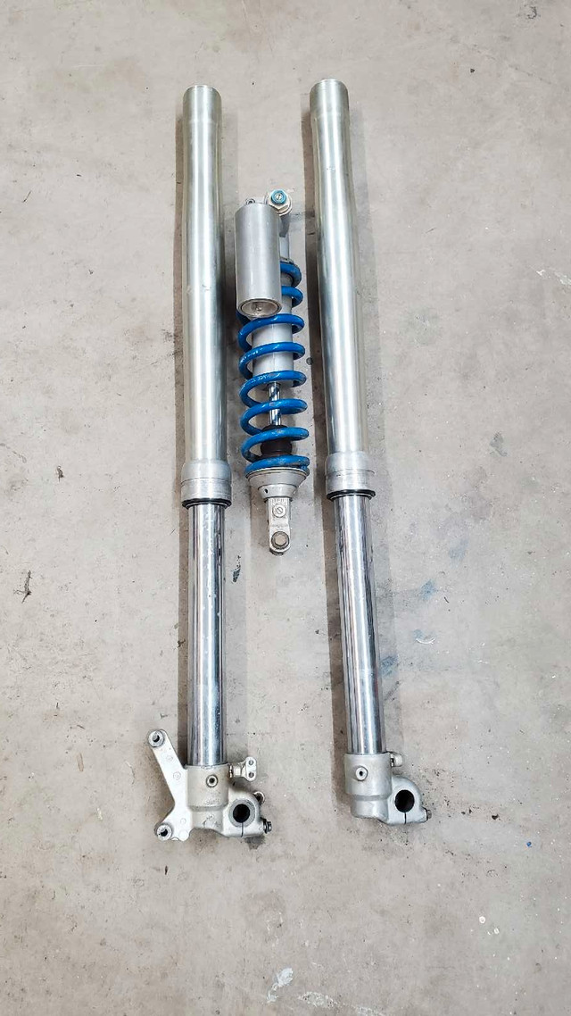 2001 KYB FORKS AND SHOCK FROM KX250 in Motorcycle Parts & Accessories in St. Catharines