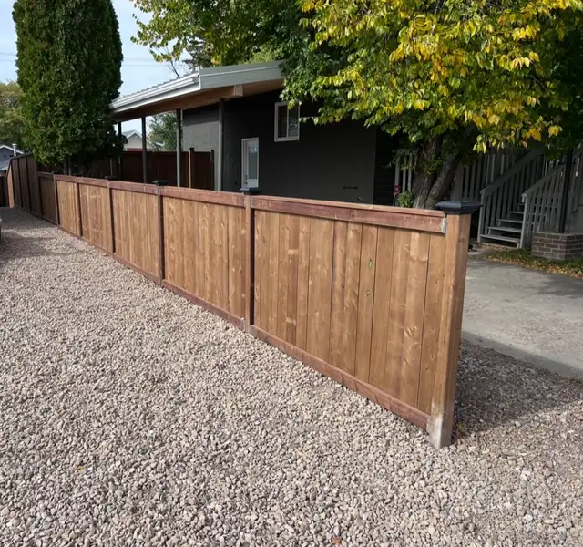 Repair, Repaint, or Build Nice Wood Fences... in Decks & Fences in Medicine Hat - Image 2
