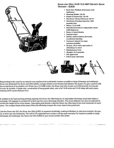 Snow Thrower, View more