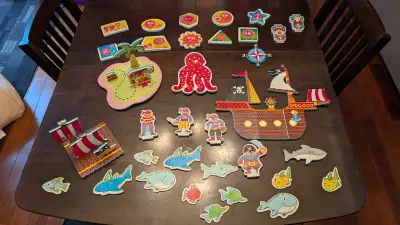 7$  StoryTime jouets pour le bain en mousse thème Pirates marin , View more