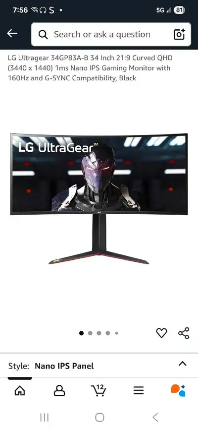 lg 34gp83a-b monitor trade for Ps5, View more