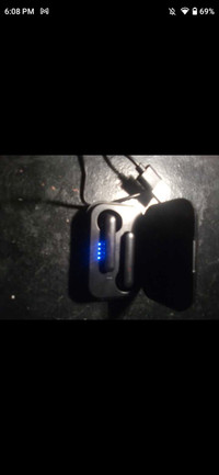 Wireless earbuds w/ charging case