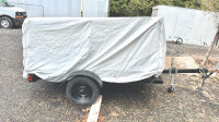 Pressure washing trailer for sale