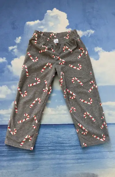 2 pairs of Carter's Kids 6A holiday pj pants, View more