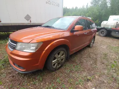 2011 dodge journey Needs a transmission, might need engine head gasket, needs tires for sale with bi...
