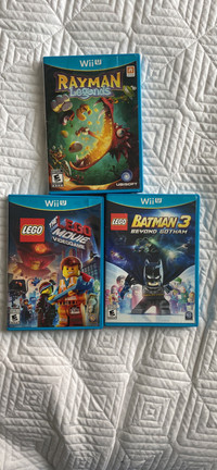 Assorted Wii U games