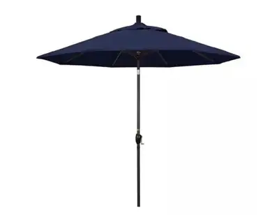 9 FT ALUMINUM PUSH TILT UMBRELLA  NAVY, View more