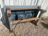 Outdoor   Fibreglass Propane Fire Table 5x3x1.5ft