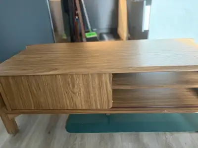 Structube QUINTON Contemporary Coffee Table — Walnut, View more