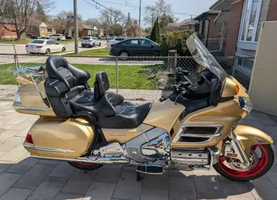 I'm selling my 2006 Honda Goldwing, a touring motorcycle known for its comfort and reliability. This...