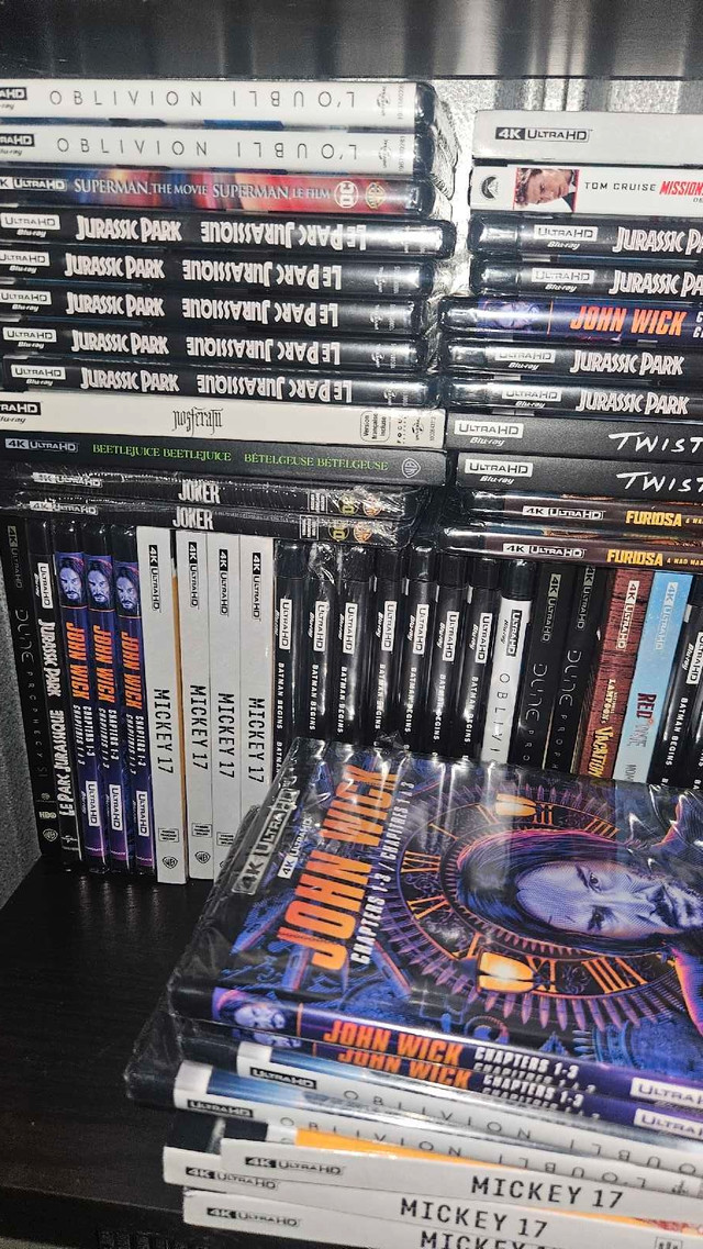 new 4k ultra hd movies  factory sealed take a look in CDs, DVDs & Blu-ray in City of Toronto - Image 3