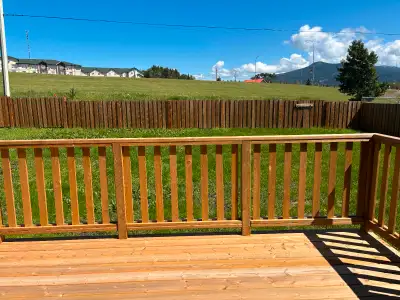 3 bedroom house with a full basement unfinished with attach garage built in 2024 has never being liv...