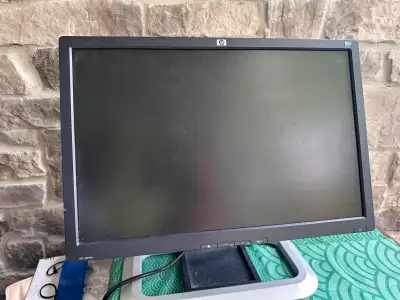 This HP 17" LCD monitor, perfect for basic computing needs. It offers reliable performance and a cle...