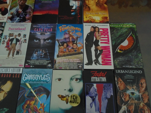 20 films VHS *ANGLAIS*,  à l'état de NEUF, visionnés une fois dans CD, DVD et Blu-ray  à Saguenay - Image 3