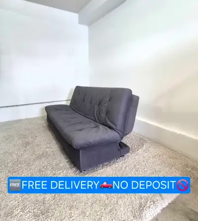 FREE DELIVERY 3 Seater Futon / Sofabed Sofa / Couch NO DEPOSIT, View more