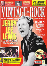 VINTAGE ROCK Magazine - Autumn 2012 Issue #4 - JERRY LEE LEWIS
