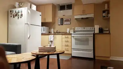 Basement for rent, View more