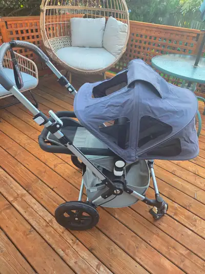 Bugaboo Fox/Cameleon3 Stroller Extendable Sun Canopy, View more