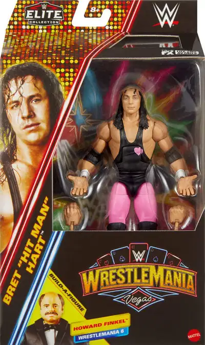 WWE Wrestling Figures for Sale Bret Hart and  Hulk Hogan, View more