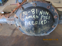 1970-81 CAMARO , FIREBIRD REAR END