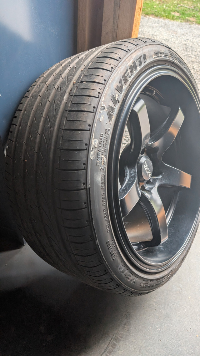 XXR Rims and Tires: 18x10 (265/35zr18) - bolt pattern 5x114.3 in Tires & Rims in Ottawa