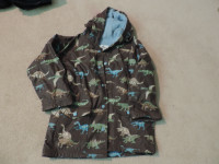 Size 7 Hatley Brand Dinosaur Raincoat