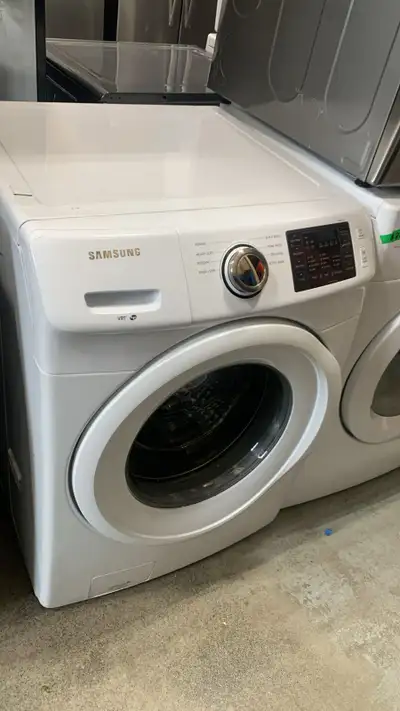 Samsung Front-Load Washer – White (Used), View more