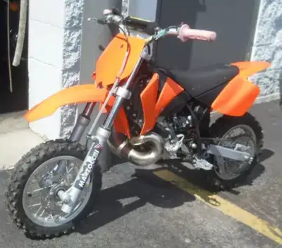 Nice shape - 2008 ktm 50cc ax junior. This little bike goes…Had it running last year. Not running th...
