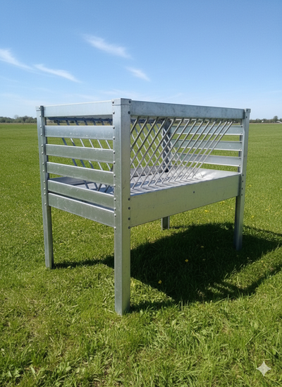New 4 foot wide, 6 foot long, 67 inches high, 12 guage metal and fully galvanized. Lucknow Dungannon...