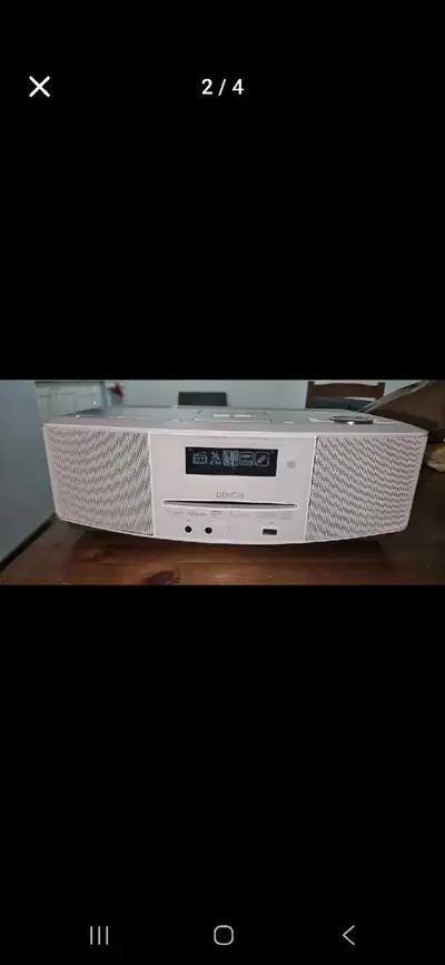 It works fine, but there is no remote control.