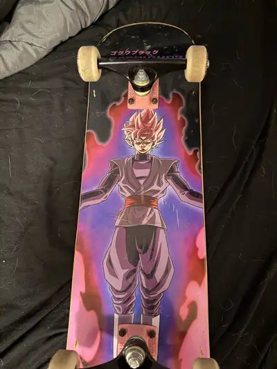Goku Black Skateboard, View more