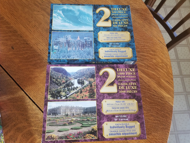 11 puzzles brand new Factory sealed only $45 for all in Toys & Games in London