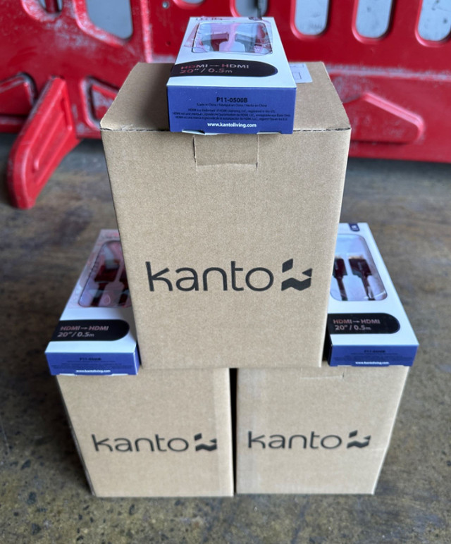 link by Kanto: HDMI 20"/0.5m in Video & TV Accessories in Burnaby/New Westminster - Image 2