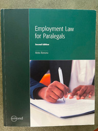 Employment Law Paralegal Textbook