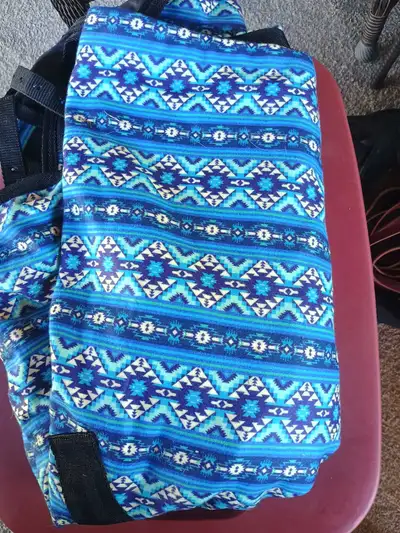 2 blankets, 2 sets of boots, 1 neck warmer $125 obo Pick up in Sundre