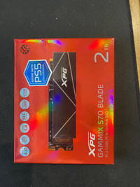 NEW XPG Gammix S70 Blade 2TB - PCIe 4x4 TLC SSD with SLC Cache