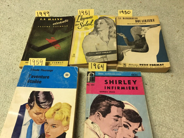 Livres anciens 1949, 1950, 1951, etc pour collectionneur dans Art et objets de collection  à Longueuil/Rive Sud