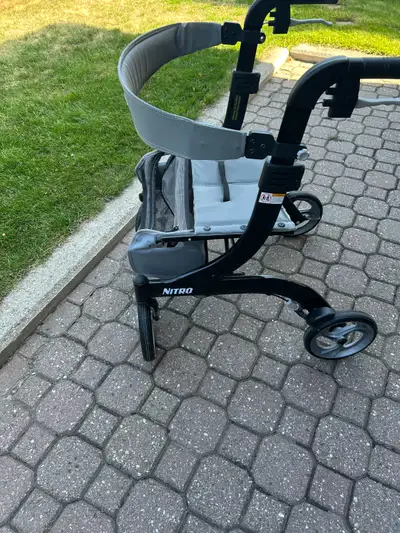 Handle height easily adjusts with unique push button; back support height easily adjusts with tool-f...