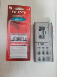 Sony M-435P Microcassette-Corder