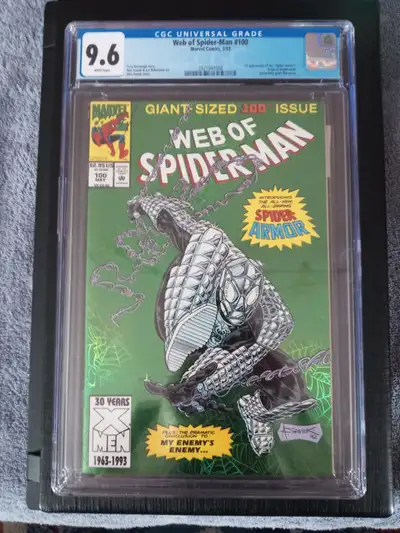 Marvel Comics - Web of Spider-Man - Issue #100 - CGC 9.6 - key., View more