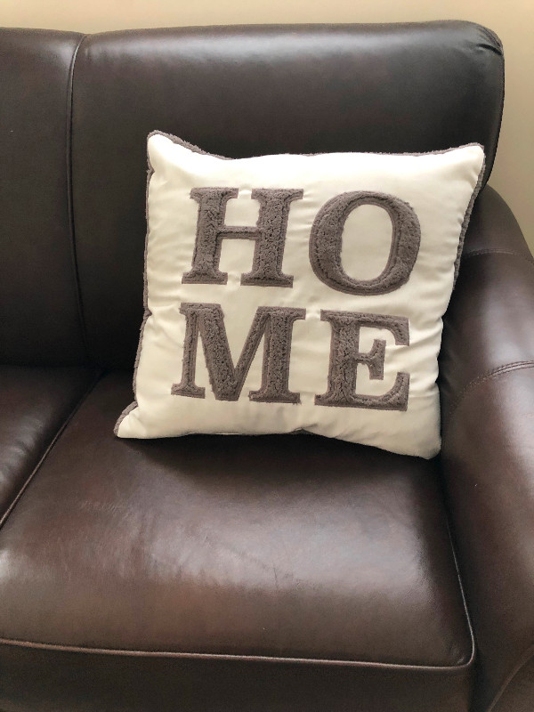 Accent Throw Cushion “HOME” in Home Décor & Accents in Peterborough