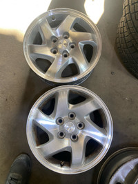 Set of 2 16” mazda wheels 5x114.3mm $150 for both 