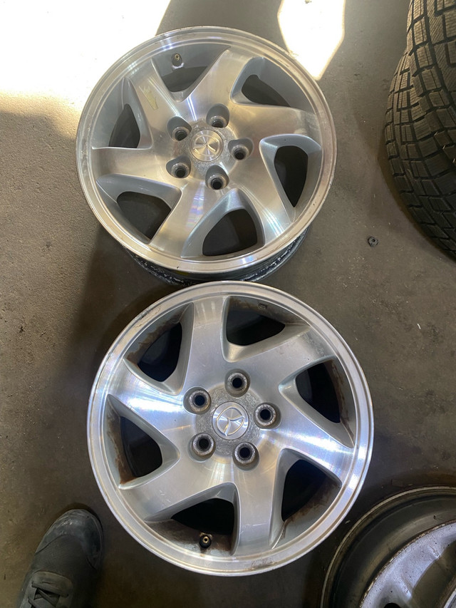 Set of 2 16” mazda wheels 5x114.3mm $150 for both  in Tires & Rims in Windsor Region