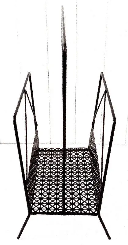 Vintage 1960. Collection. Newspaper holder made of iron63417636443907124