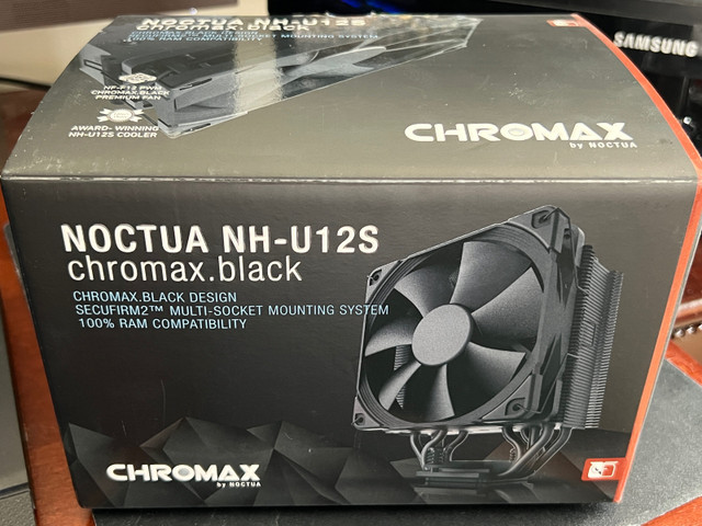 Noctua NH-U12S CPU Air Cooler, Black in Other in Strathcona County - Image 4
