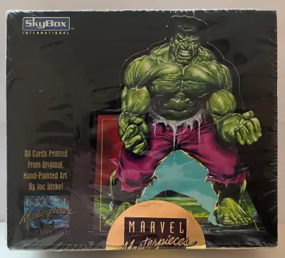 1992 Skybox Marvel Masterpiece Joe Jusko Sealed Box, View more