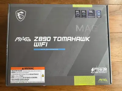 MAG Z890 Tomahawk WIFI - Motherboard for AMD Perfect Condition, No Issues. Had this for a couple yea...