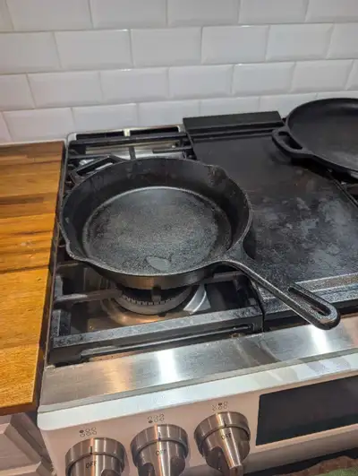 Artisanal Supply Cast Iron Skillet Frying Pan, View more