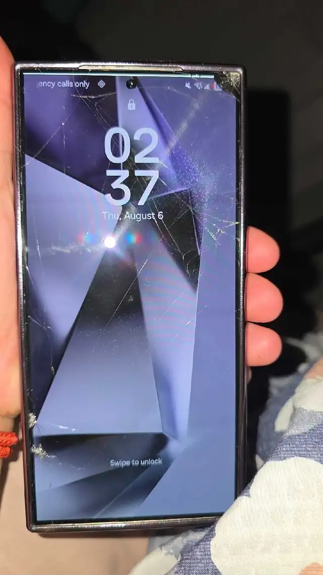 samsung s24 ultra broken screen  in Cell Phones in Kitchener / Waterloo - Image 3