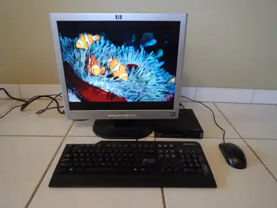 TINY PC BUNDLE (8GB RAM, 500GB, WIFI, MONITOR, KEYBOARD, MOUSE), View more